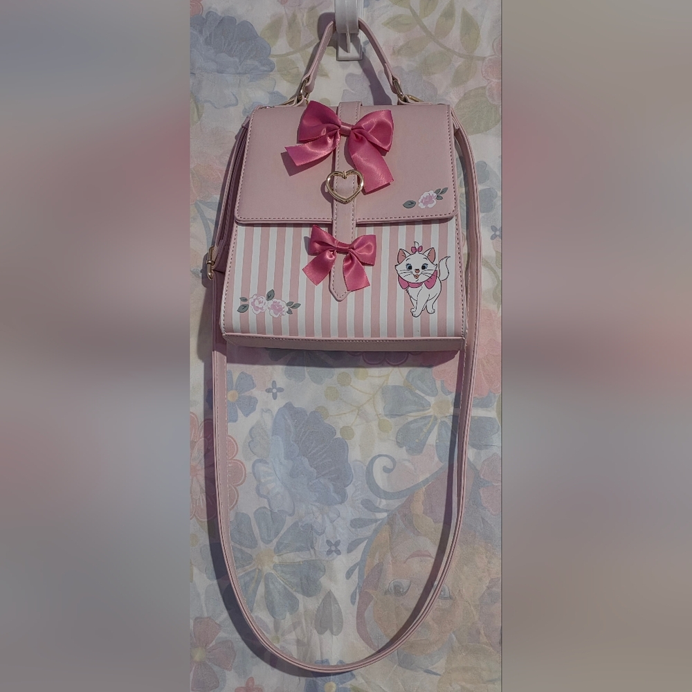 Her Universe Pink Striped Mini Bag